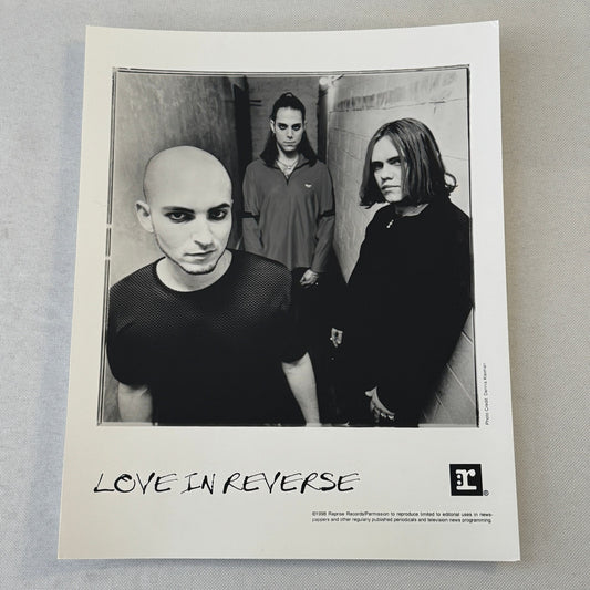 Love in Reverse Music Publicity Press Photo Photograph Band 1998