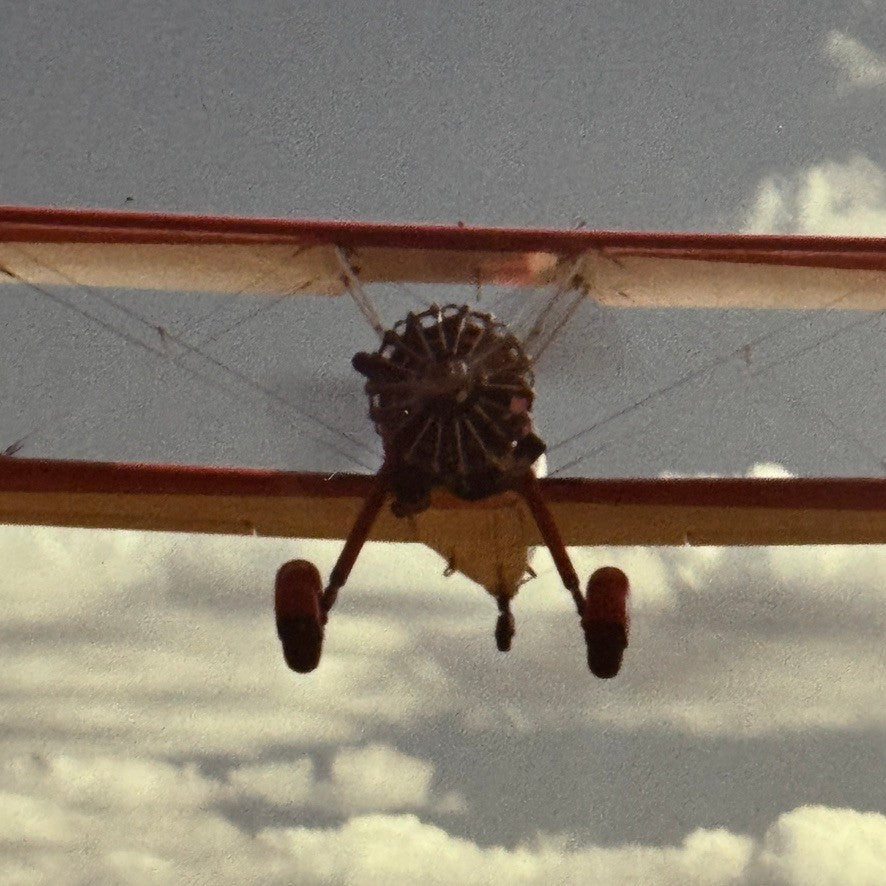 Vintage Aircraft Airshow Photo Large Aviation Photograph Aviation 1970s 1980s