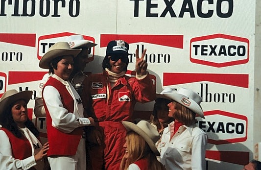 Emerson Fittipaldi 1974 Belgian GP F1 Formula One Racing 35mm Slide Photo