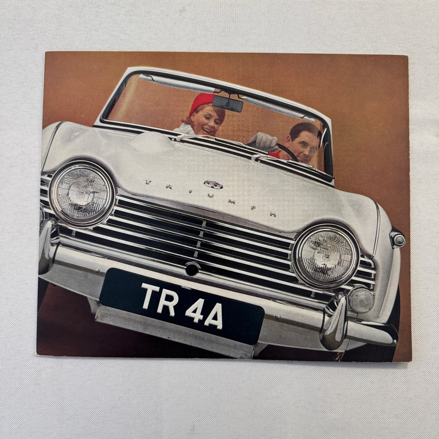 Triumph TR4A Sports Car Roadster Sales Brochure Catalog Advertising TR4 A