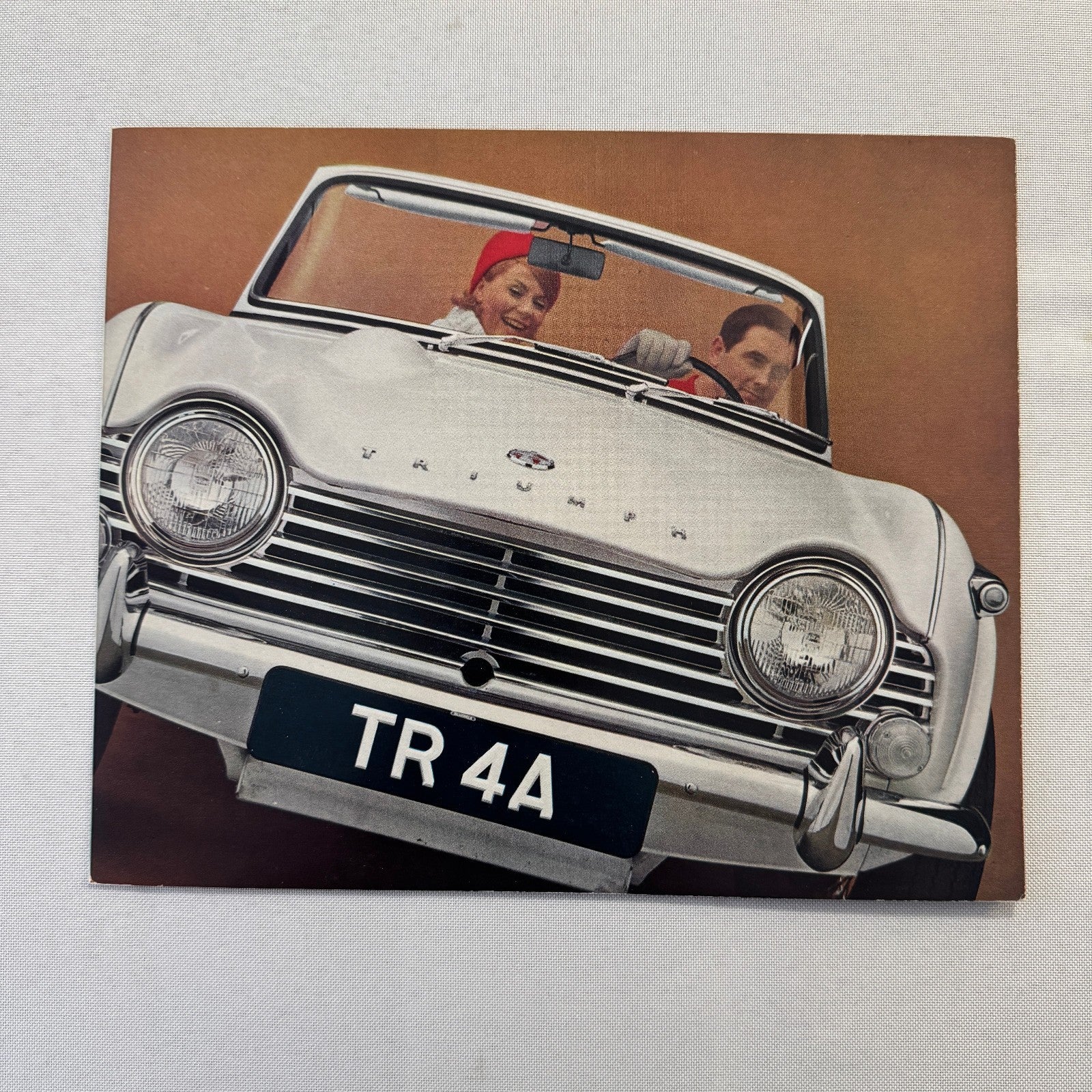 Triumph TR4A Sports Car Roadster Sales Brochure Catalog Advertising TR4 A