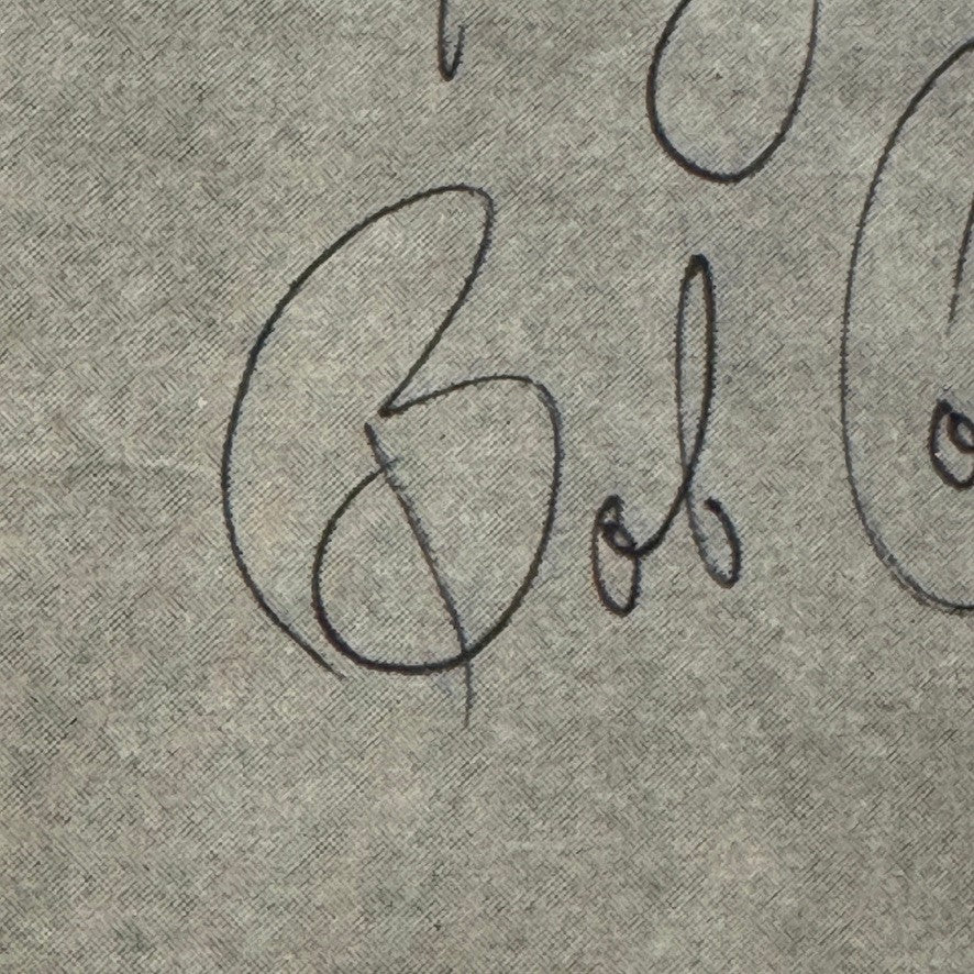 Motorcycle Stunt Man Bob Corell Crazy Correll Autograph Signed Photo Print