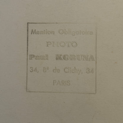 Vintage Circus Balancing Act Photo Photograph Les Salva Beautiful Woman