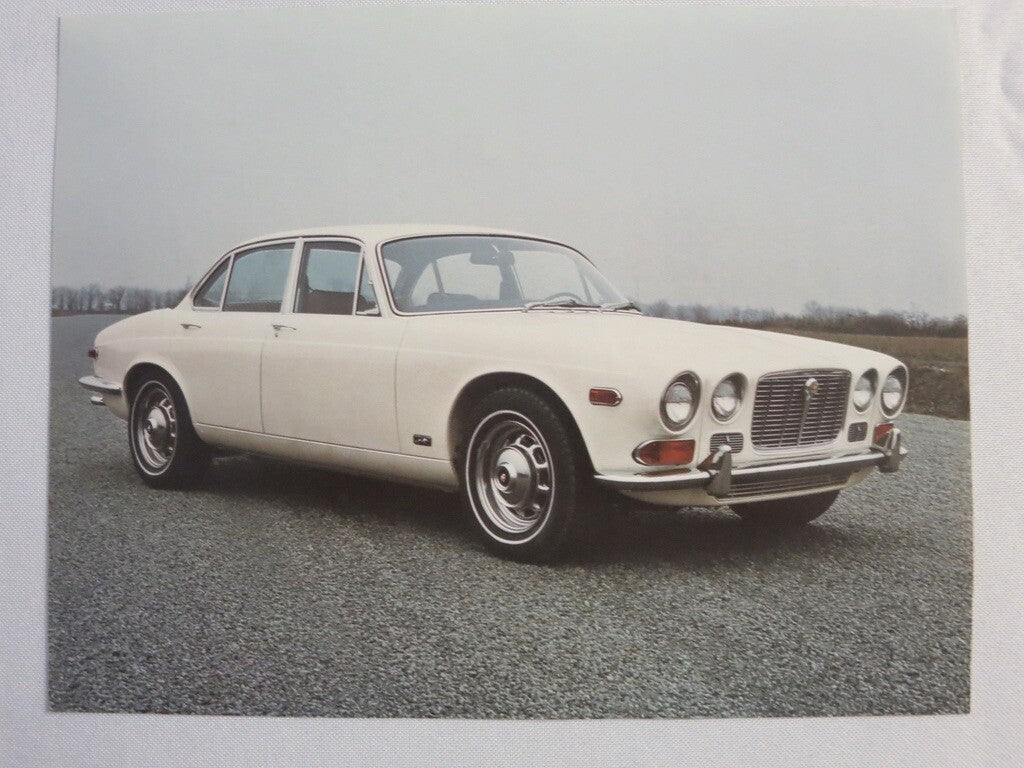 Vintage Jaguar XJ Sales Brochure Advertising 