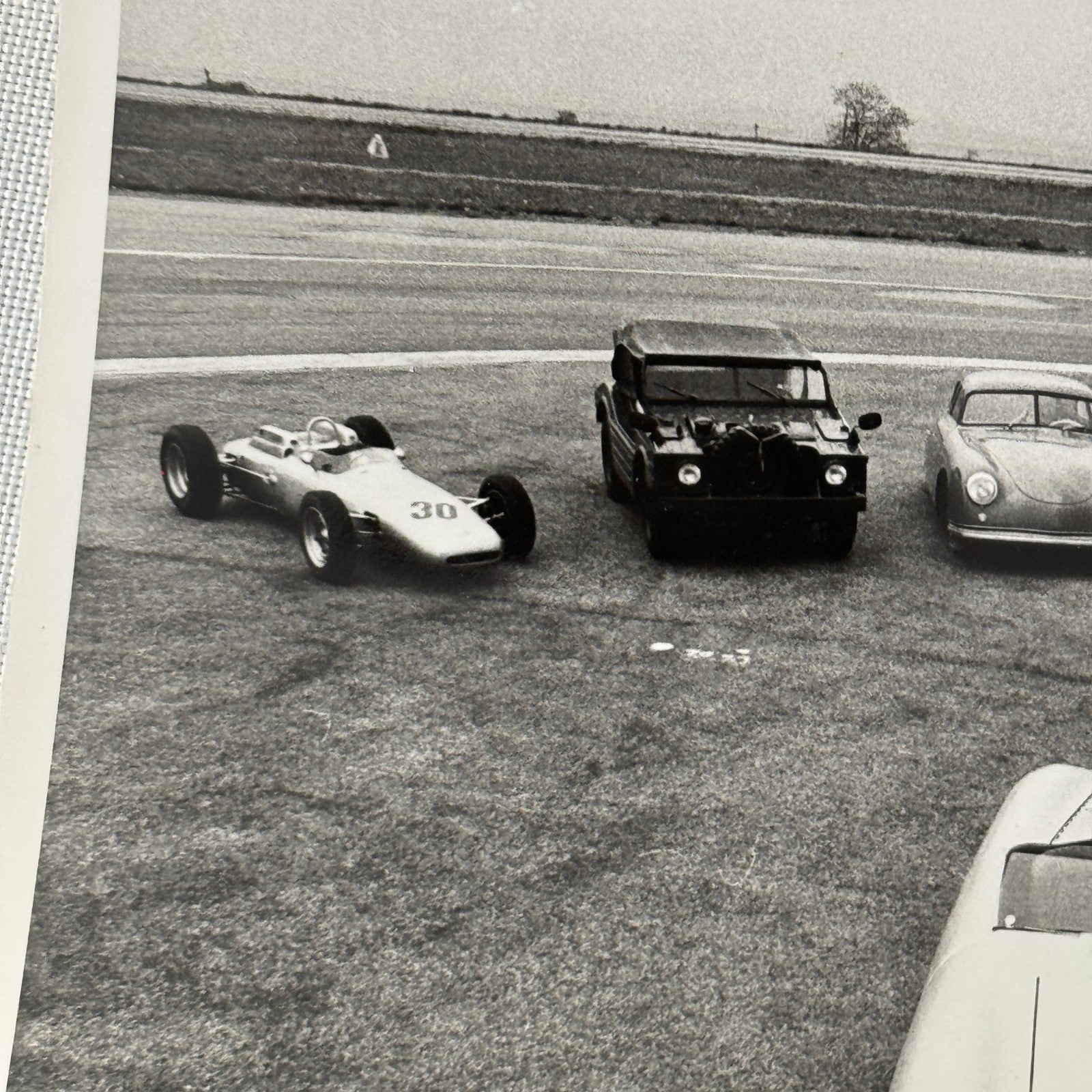 Vintage Porsche Car Photo Photograph Porsche 911 Racing Car 356