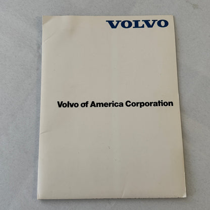 1975 Volvo Press Kit Brochure w/ Photos 164 240 Series Sedan Station Wagon 