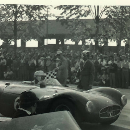 Vintage Racing Photo Photograph - Modern Era Print - Maserati Car + 