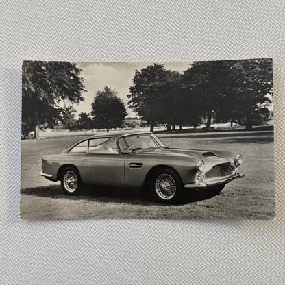 David Brown Aston Martin Car Vintage Postcard Post Card