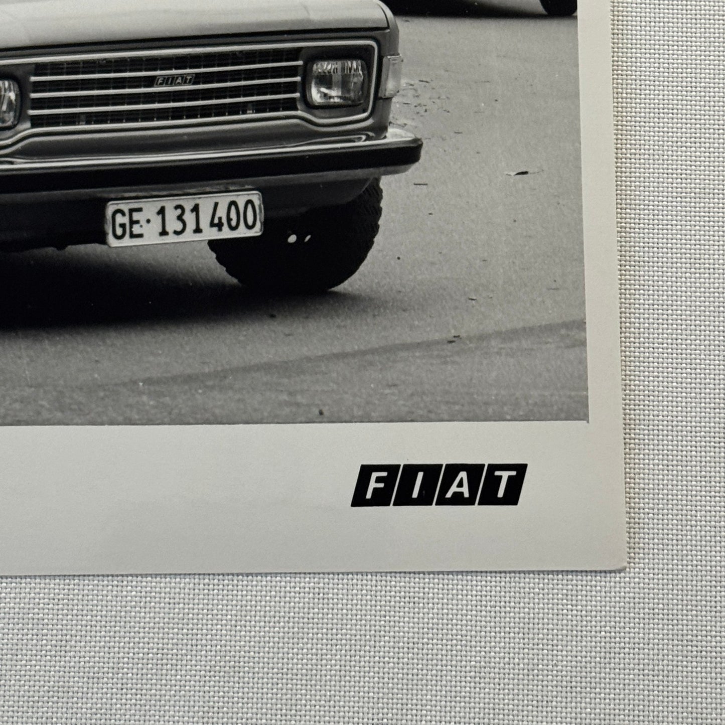 Fiat 128 Special Car Factory Press Photo Photograph Print Vintage 1976