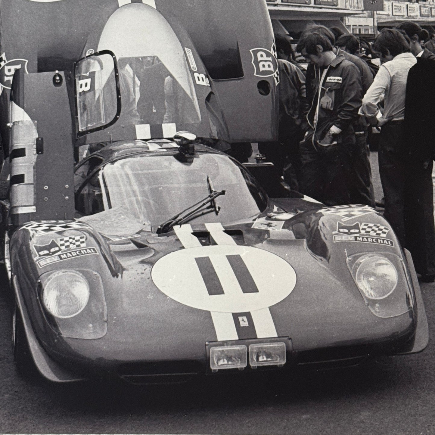 Ferrari Racing Photo Photograph Ferrari 512S 512 S Modern Print