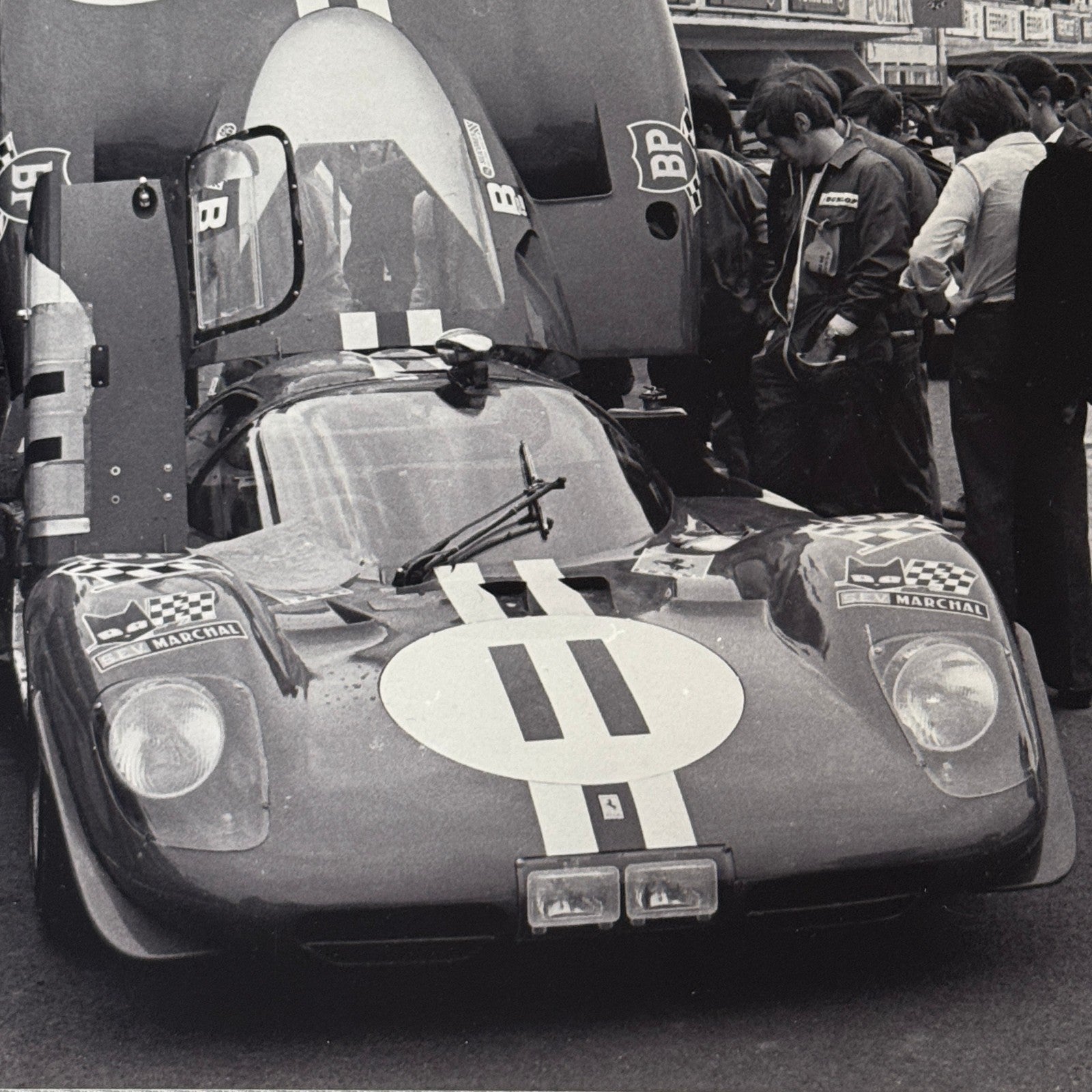 Ferrari Racing Photo Photograph Ferrari 512S 512 S Modern Print