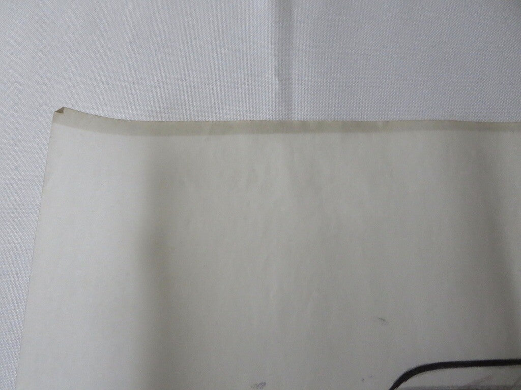 Porsche 935 Kremer Racing Design Sketch Drawing Art NOTTRODT Vintage 1980