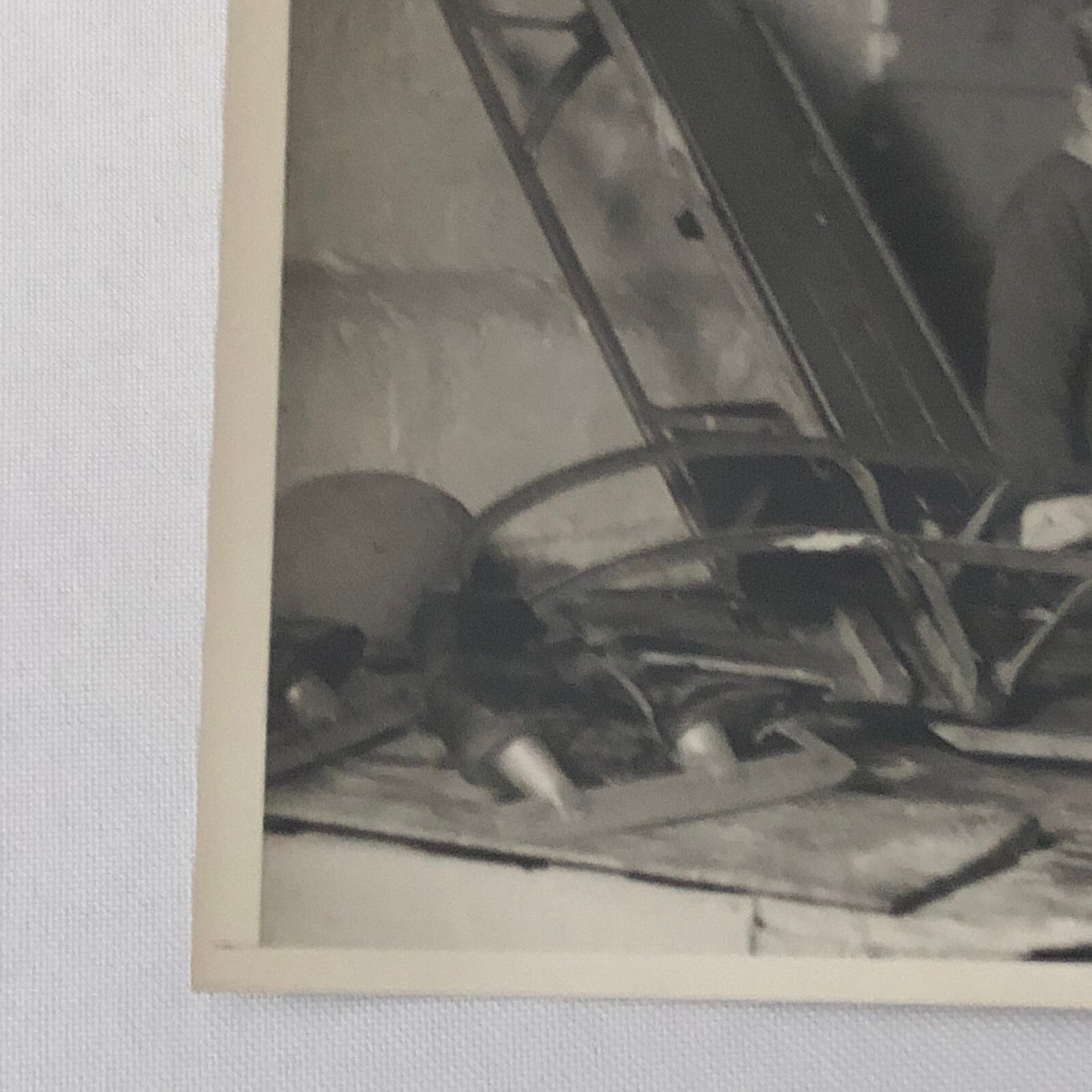 Press Photo Photograph Kids Sharpening Skates and Sled Keystone Underwood Photo