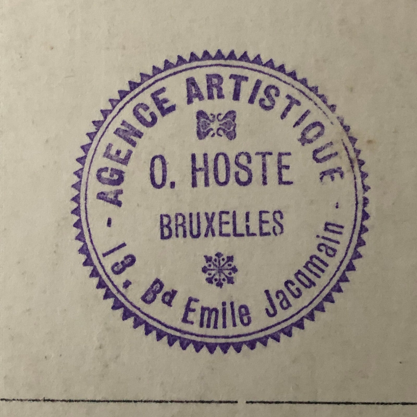 Circus Acrobat Act Postcard Post Card Vintage Les Rijnders