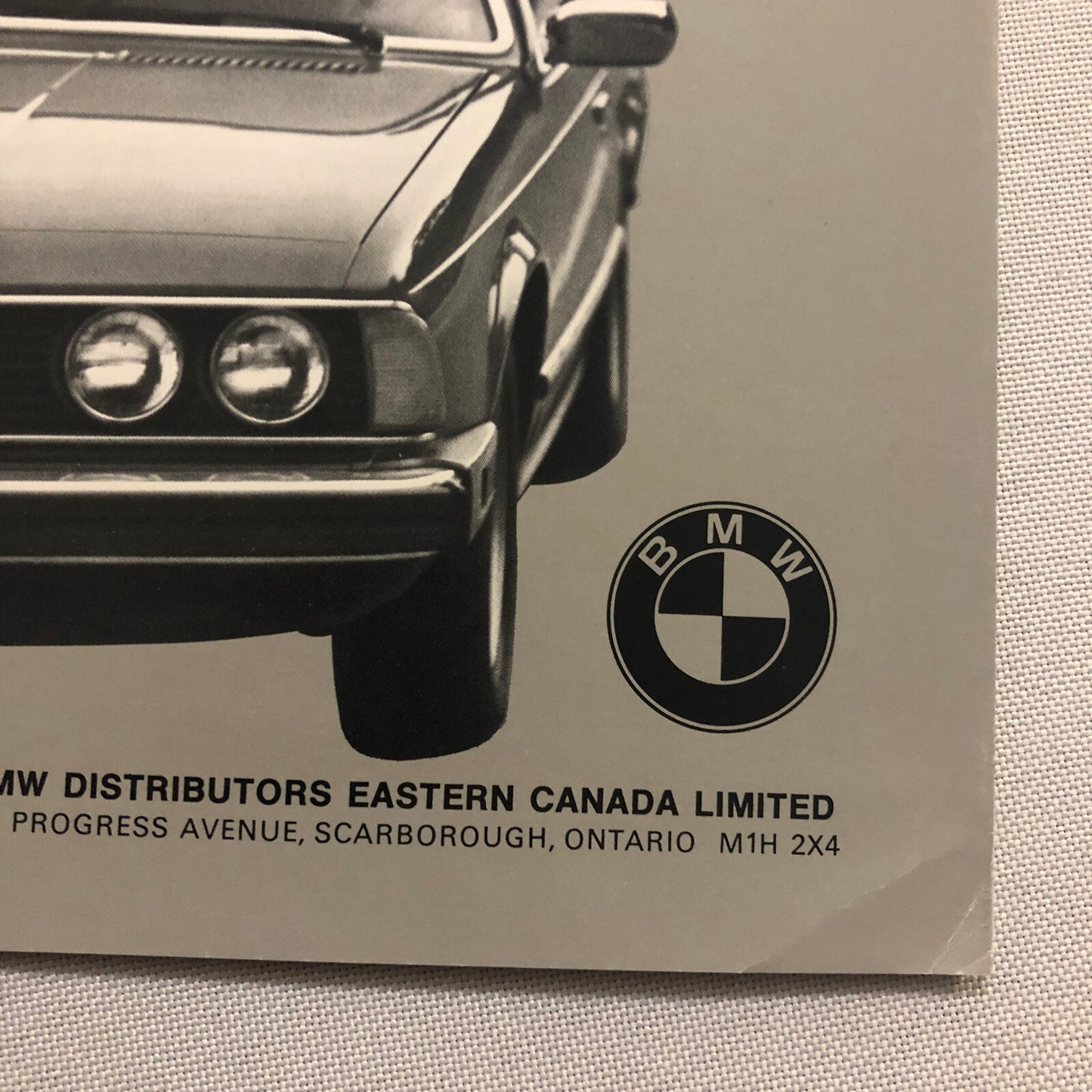 Vintage BMW Sales Brochure Catalog - 630 CSi 320i 530i Automatic 