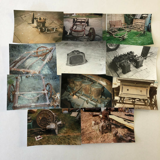 Vintage De Dion Bouton Barn Find Junk Yard Car Part Photo Photograph Lot of 11