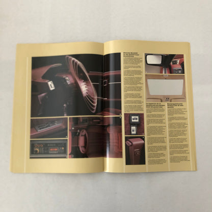 Toyota Cressida Car Sales Brochure Catalog Kombi Wagon German Italian French