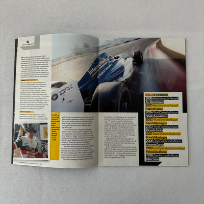 2007 Renault World Series Racing Guide Brochure Autosport