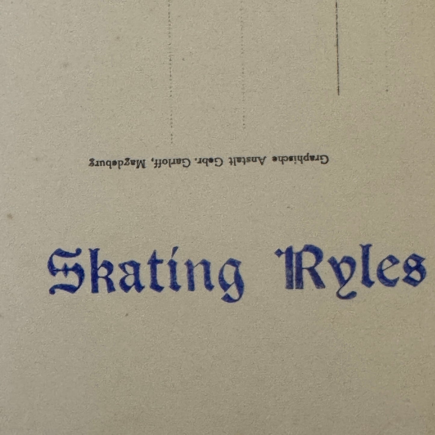 Circus Rollerskating Roller Skate Circus Act Photo Photograph Postcard Vintage