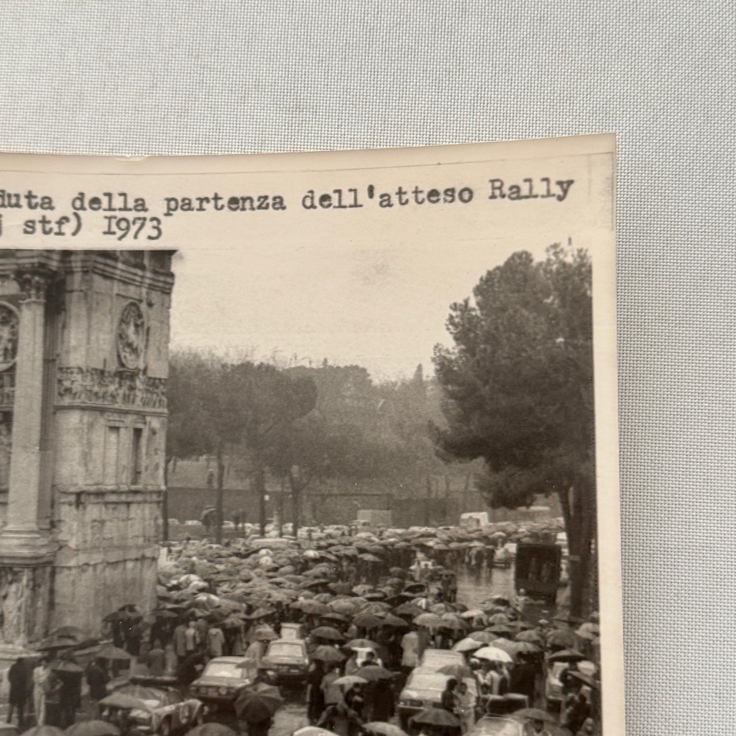 1973 Rally Rallye Monte Carlo Italian Press Photo Photograph Vintage Cars Car
