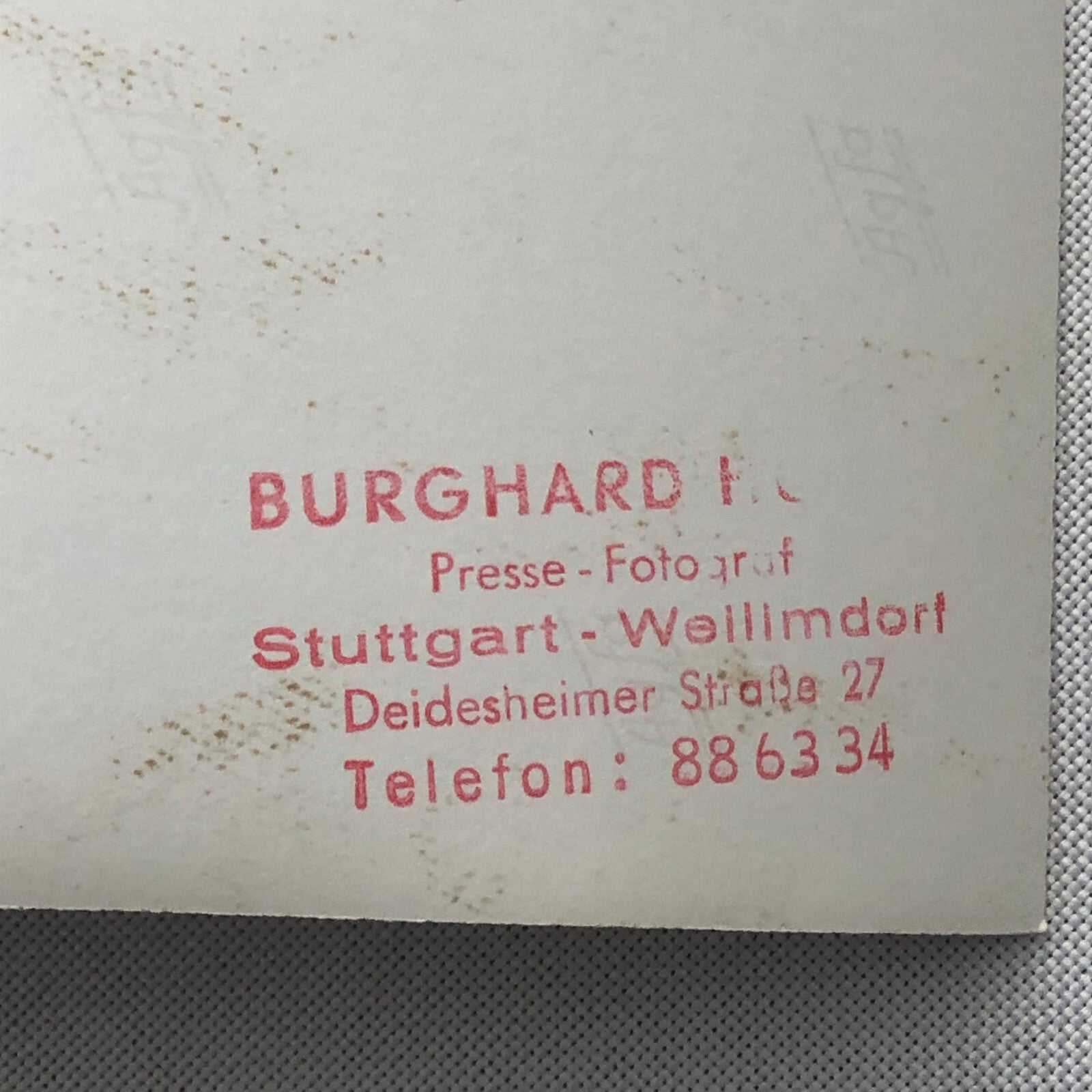 Vintage Solitude Grand Prix Racing Photo Photograph 1960