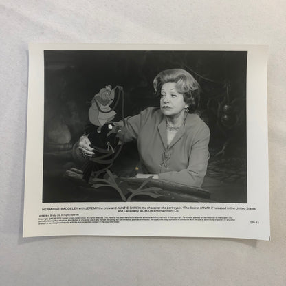 The Secret of Nimh Movie Film Press Photo Photograph Hermione Baddeley 1982