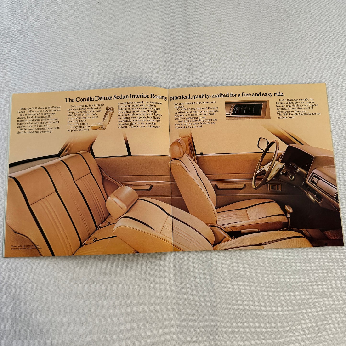 1980 Toyota Corolla Car Sales Brochure Catalog Tercel SR-5 SR5 Sport Coupe