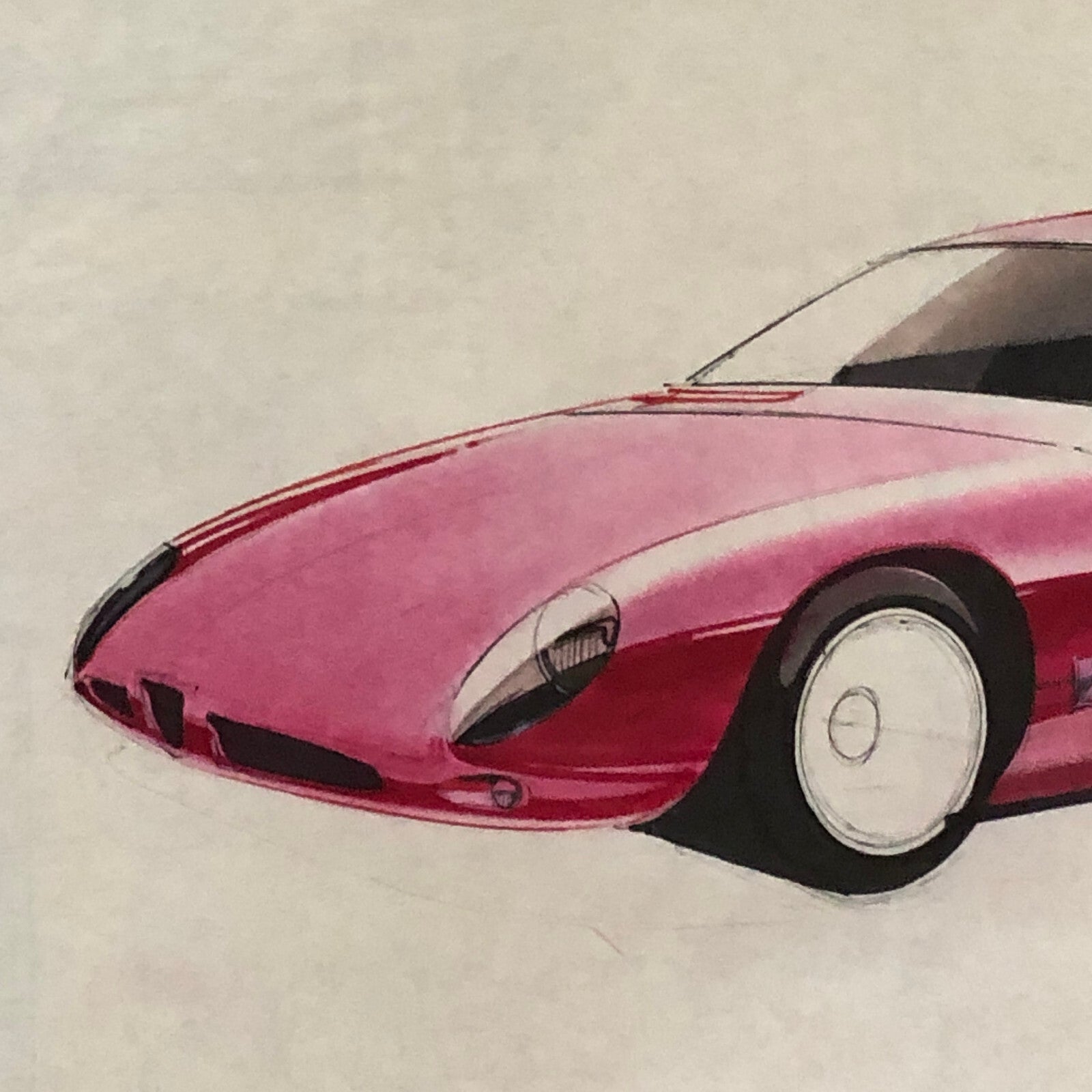 Styling Concept Automobile Illustration Art Drawing Sketch Alfa Romeo ?