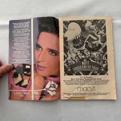 3 Penny Opera Cast Signed Playbill Autographed Sting Maureen McGovern 1989