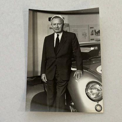 Dr Ferdinand Porsche Factory Press Photo Photograph Print