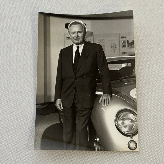 Dr Ferdinand Porsche Factory Press Photo Photograph Print