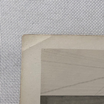 Vintage Street Scene Photo Photograph Spanish Shops Cars People South America ? 