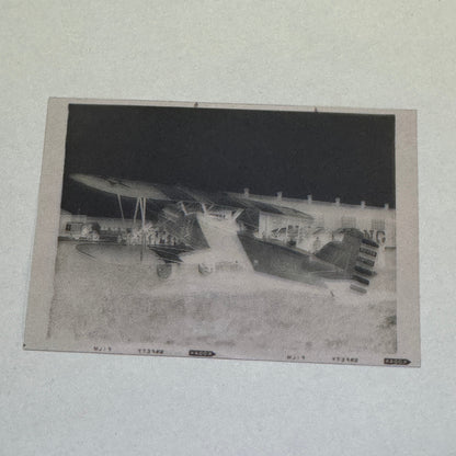 Vintage Photo Negative Curtiss XO-13A Airplane Plane Aircraft Curtiss XO13 XO 13