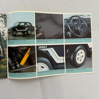 Lada Niva Car Sales Brochure Catalog Niva UT Niva E Niva 5000 C 5000C GERMAN