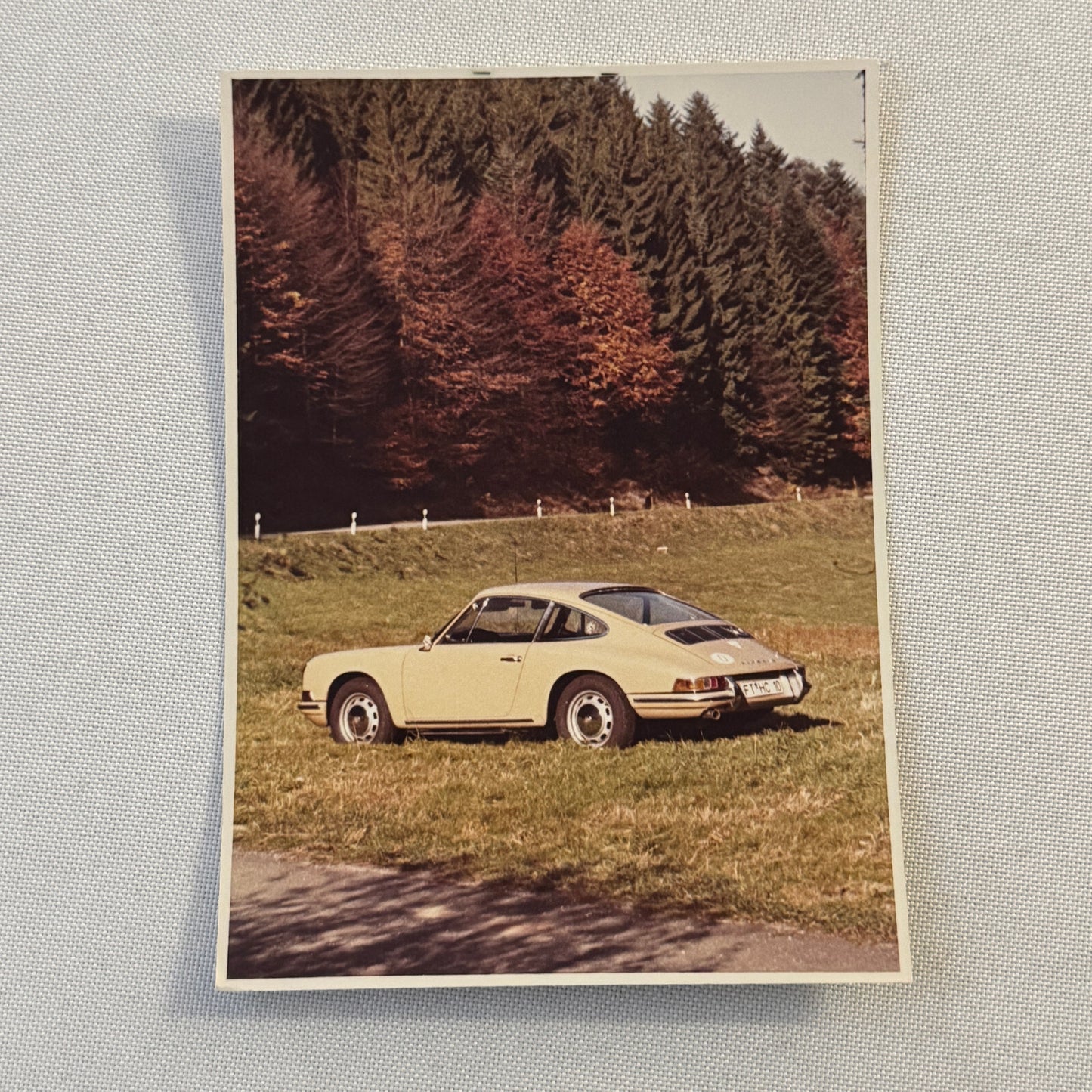Vintage Porsche 911 Car Photo Photograph Print