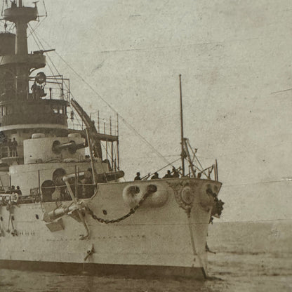 Vintage Boat Ship Photograph Nautical Antique Photo On Board
