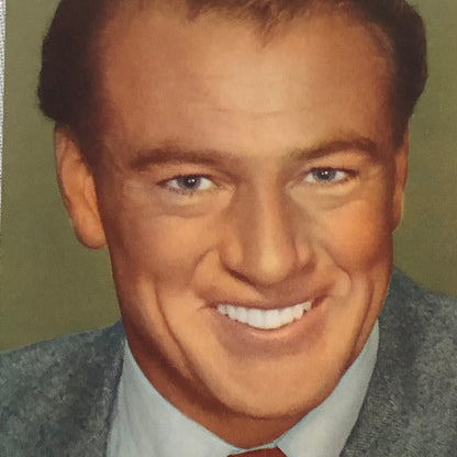 Vintage Gary Cooper Actor Postcard Post Card 