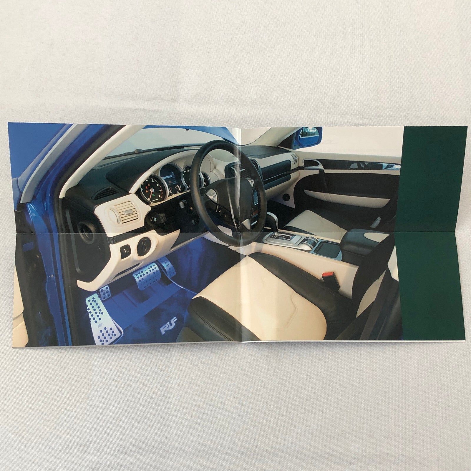 RUF Dakara Porsche Cayenne SUV Sales Brochure Catalog Advertising