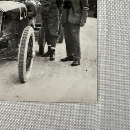 Vintage Benz Racing Photo Photograph Print Porsche Werkfoto Stamp Modern Print