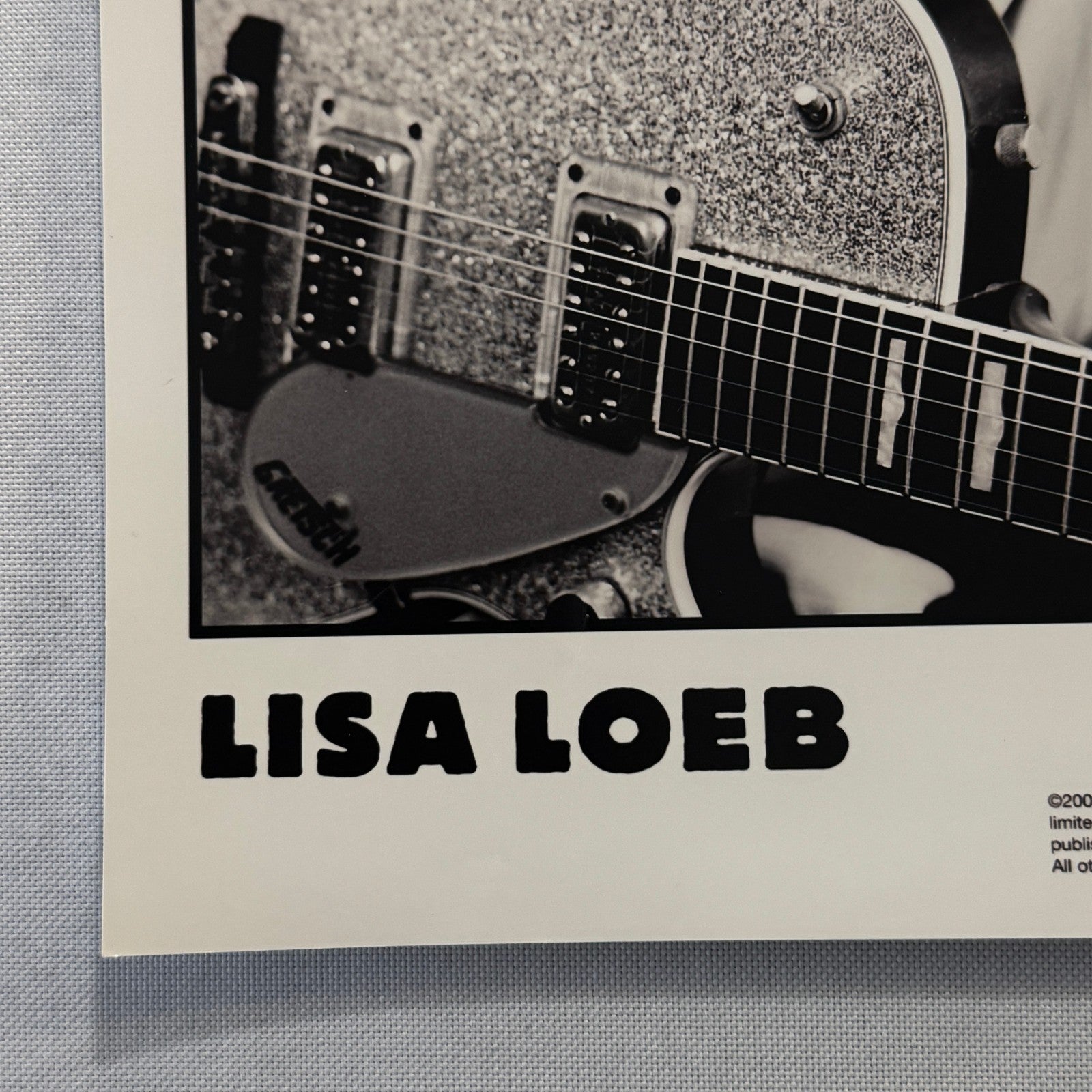 Lisa Loeb Music Publicity Press Photo Photograph 2002