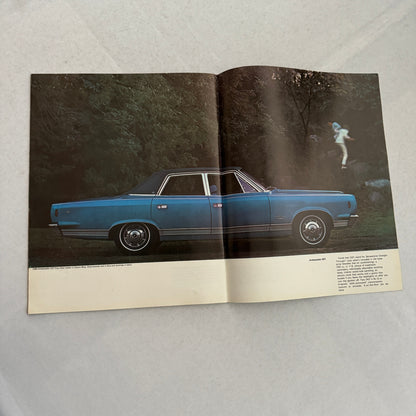 1968 American Motors AMC Brochure Catalog Javelin Rebel American Ambassador AMX