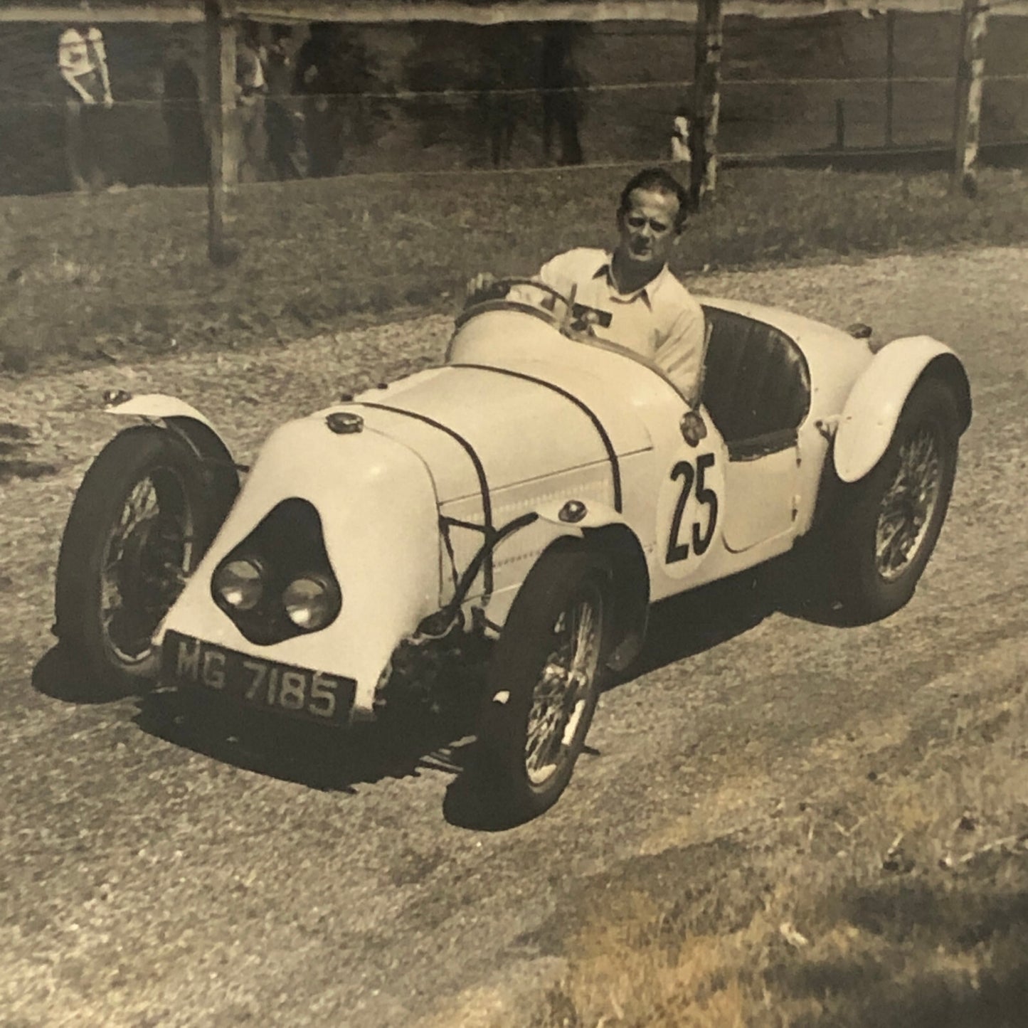 Vintage Racing Car Photo Photograph Print Guy Griffiths 1948 