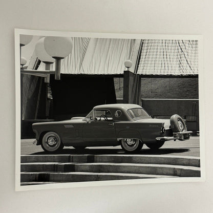 Vintage 1956 Ford Thunderbird Car Automobile Photo Photograph Modern Print
