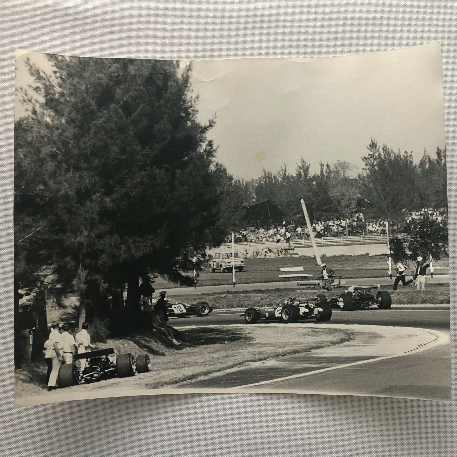 Vintage Grand Prix Racing Photo Photograph Jo Siffert Bernard Cahier