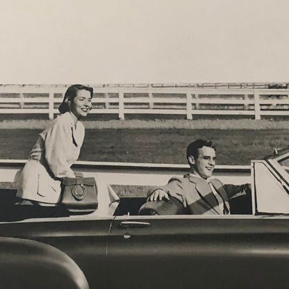 1949 Oldsmobile Series 98 Futuramic Convertible Factory Press Photo Photograph