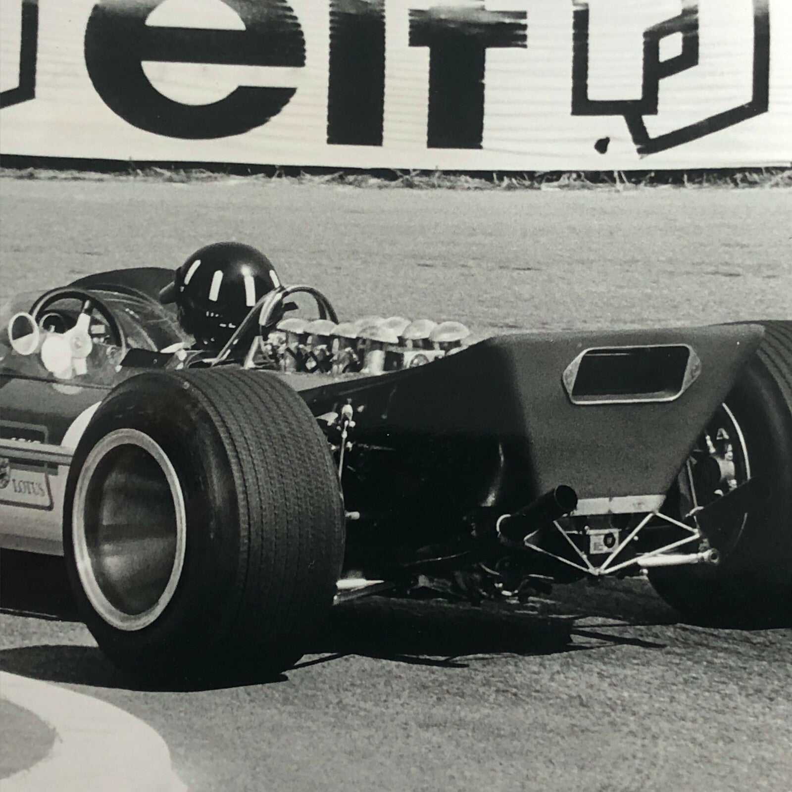 Vintage 1968 Grand Prix Racing Car Photo Photograph Jos Reinhard 