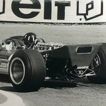 Vintage 1968 Grand Prix Racing Car Photo Photograph Jos Reinhard 