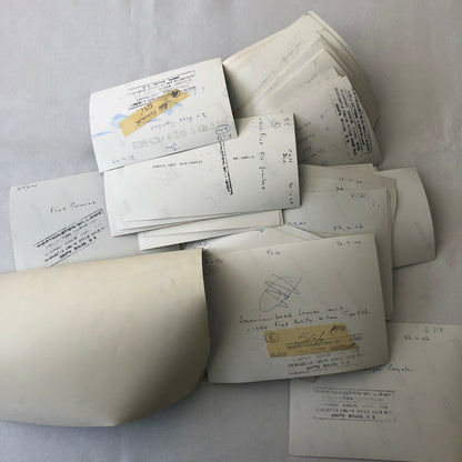 Vintage Fiat Barn Find Junk Yard Parts Photo Photograph Print Lot of 50 