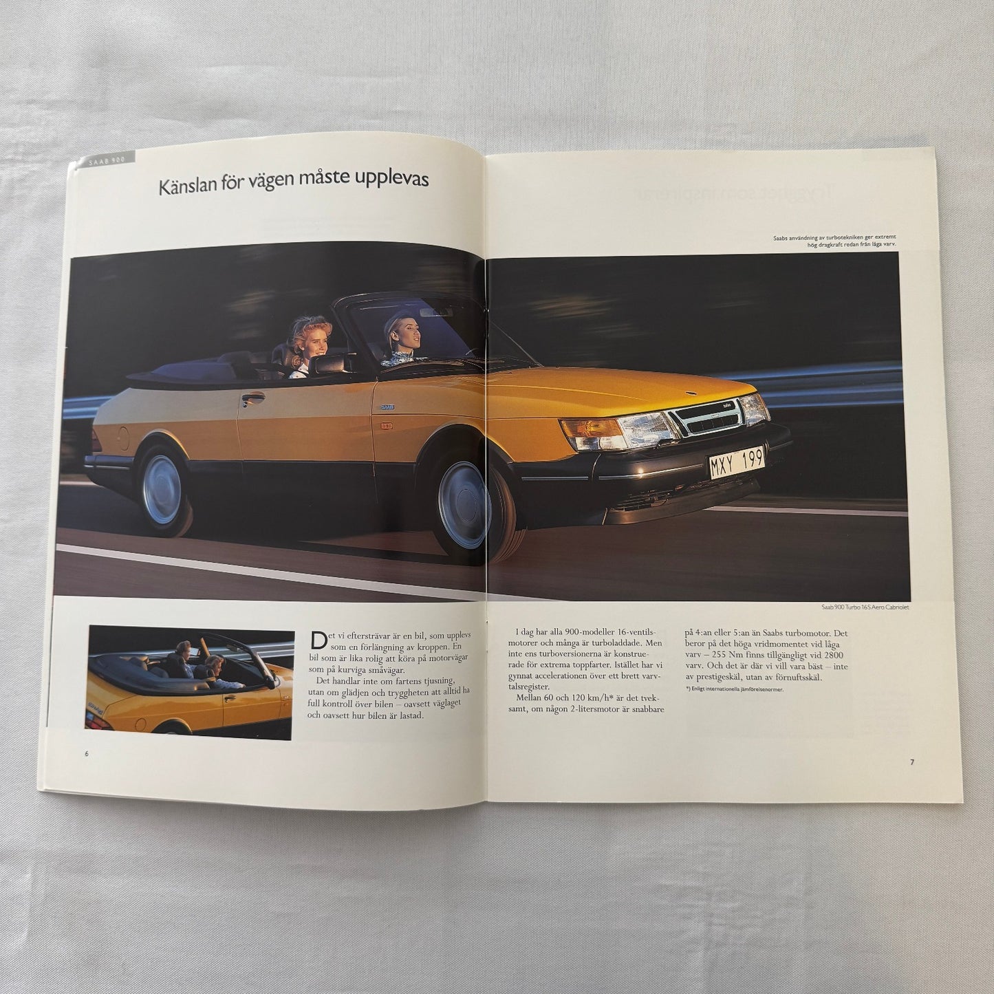 1992 Saab 900 Car Sales Brochure Catalog 900S 900i 900 Turbo Aero SWEDISH