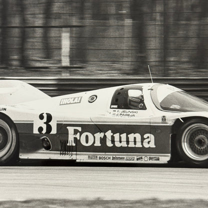 Porsche 962 C 1000KM Monza 1987 Racing Photo Photograph Porsche 962C